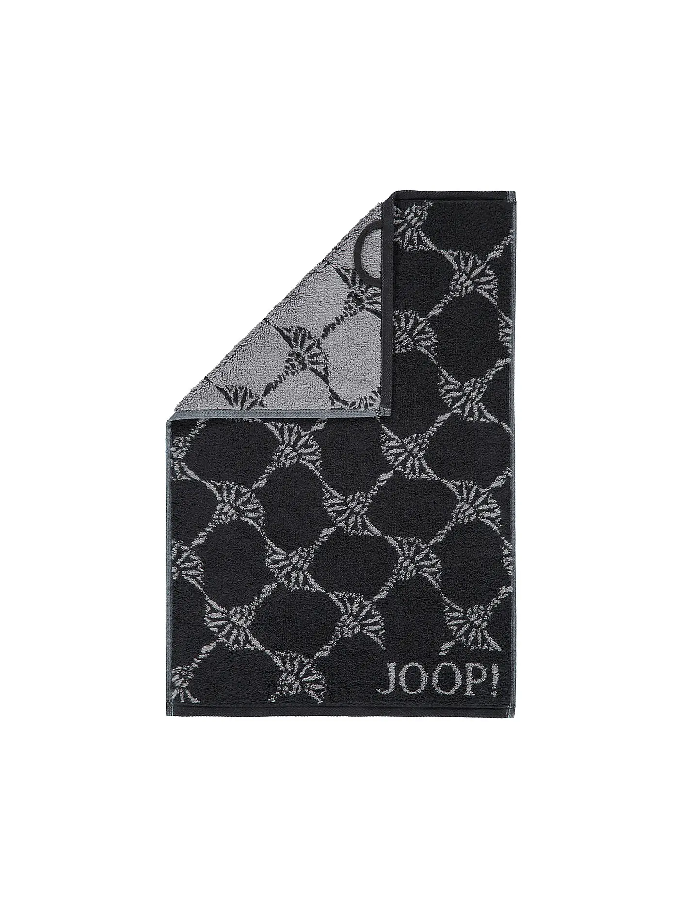 JOOP | Gästetuch Cornflower 30x50cm Schwarz | 